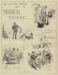 Notizen eines Künstlers in einem Provinztheater